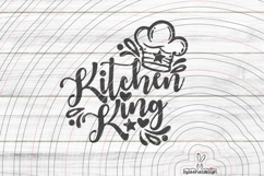 Kitchen King cutting file SVG DXF Product Image 1