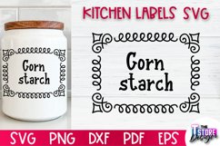 Kitchen Labels SVG | Kitchen Design SVG | Home Decor v.1 Product Image 1