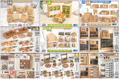 Kitchen Mega Bundle Laser Cut | Modern Kitchen Accessories Product Image 3