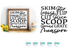 Kitchen Method Subway Art SVG Product Image 1