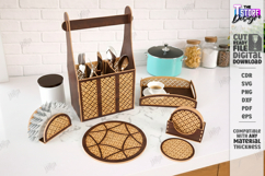 Kitchen Decor Laser Cut Bundle |Home and Kitchen Accessories Product Image 4