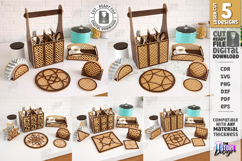 Kitchen Decor Laser Cut Bundle |Home and Kitchen Accessories Product Image 1