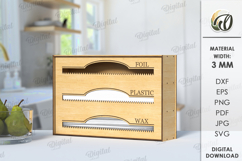 Kitchen organizers Laser Cut Bundle. Kitchen bag storage SVG Product Image 7