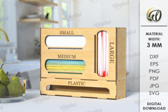 Kitchen organizers Laser Cut Bundle. Kitchen bag storage SVG Product Image 8