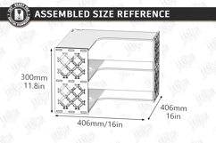 Wooden Kitchen Organizer Laser Cut Bundle | Spice Rack Laser Product Image 14