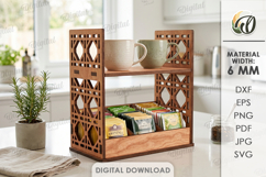 3D Kitchen Organizers Bundle Laser cut. Kitchen Decor SVG Product Image 10
