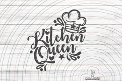Kitchen Queen cutting file SVG DXF Product Image 1