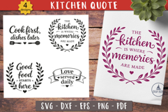 Kitchen Quote SVG Cooking Food Home sign
