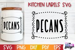 Kitchen Labels SVG Design | Kitchen Design | Home Decor v.3 Product Image 1