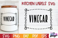 Kitchen Labels SVG Design | Kitchen Design | Home Decor v.3 Product Image 1