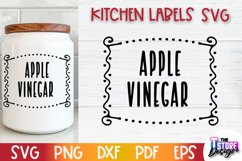 Kitchen Labels SVG Design | Kitchen Design | Home Decor v.3 Product Image 1