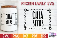 Kitchen Labels SVG Design | Kitchen Design | Home Decor v.3 Product Image 1