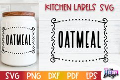 Kitchen Labels SVG Design | Kitchen Design | Home Decor v.3 Product Image 1