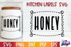 Kitchen Labels SVG Design | Kitchen Design | Home Decor v.3 Product Image 1