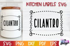 Kitchen Labels SVG Design | Kitchen Design | Home Decor v.3 Product Image 1
