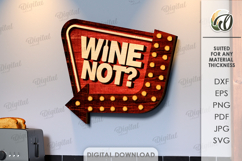 Kitchen Retro Wall Decors Bundle Lasercut. Kitchen Decor SVG Product Image 7