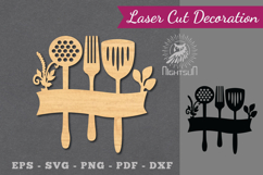 Kitchen Sign Laser Cut Product Image 1
