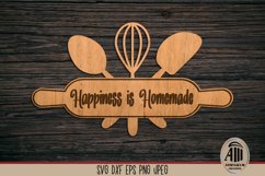 Kitchen Signs SVG| Kitchen Quotes| Happiness is Homemade