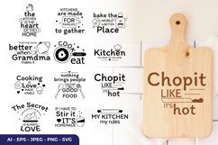 Kitchen Cut File SVG Bundle Product Image 1