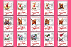 Christmas Kitchen Towel Design |christmas cocktail Recipe Product Image 3