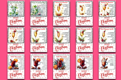 Christmas Kitchen Towel Design |christmas cocktail Recipe Product Image 5