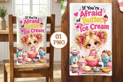 Kitchen Towel Sublimation Watercolour Baking Sublimation Product Image 1