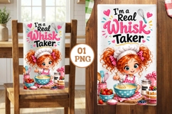 Kitchen Towel Sublimation Watercolour Baking Sublimation Product Image 1