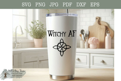 Witchy AF Witches Knot SVG PNG JPG | Witchcraft Sublimation Product Image 6