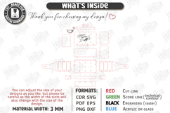 Kitchen Utensil Holders with a Handle Laser Cut Bundle | CNC Product Image 4