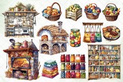 Kitchen Watercolor Collection