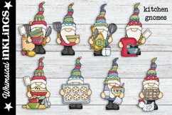 Kitchen Gnomes Clipart For Sublimation And Crafting Product Image 1