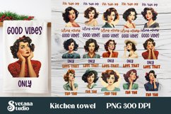 kitchen towel bundle sublimation