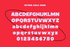 Kitora - Bold Font Product Image 7
