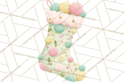 Kitsch Holiday Decor PNG, Mid Century Christmas Clipart Product Image 4