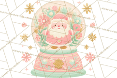 Kitsch Holiday Decor PNG, Mid Century Christmas Clipart Product Image 3