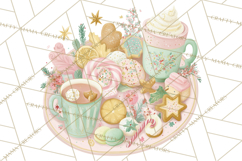 Kitsch Holiday Decor PNG, Mid Century Christmas Clipart Product Image 2