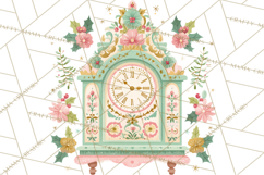 Kitsch Holiday Decor PNG, Mid Century Christmas Clipart Product Image 2