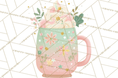 Kitsch Holiday Decor PNG, Mid Century Christmas Clipart Product Image 3