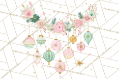 Kitsch Holiday Decor PNG, Mid Century Christmas Clipart Product Image 4