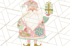 Kitsch Holiday Decor PNG, Mid Century Christmas Clipart Product Image 4