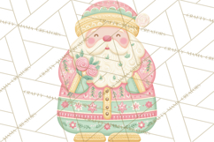 Kitsch Holiday Decor PNG, Mid Century Christmas Clipart Product Image 4