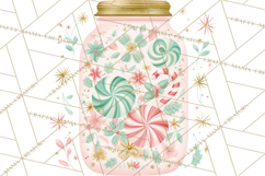 Kitsch Holiday Decor PNG, Mid Century Christmas Clipart Product Image 2