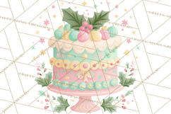 Kitsch Holiday Decor PNG, Mid Century Christmas Clipart Product Image 5