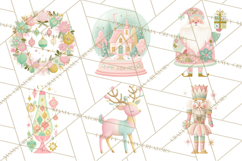 Kitsch Holiday Decor PNG, Mid Century Christmas Clipart Product Image 7