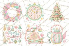 Kitsch Holiday Decor PNG, Mid Century Christmas Clipart Product Image 8