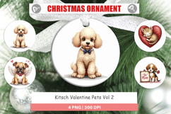 Kitsch Valentine Pets Ornament Product Image 1