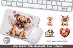 Kitsch Valentine Pets Mouse Pad Product Image 1