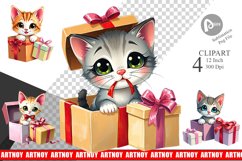 Kitten Clipart Gift Product Image 1