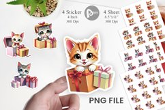 Kitten Sticker Gift Product Image 1