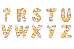 Kitten Toes Alphabet Lettering Font Paws ABC SVG PNG Product Image 4